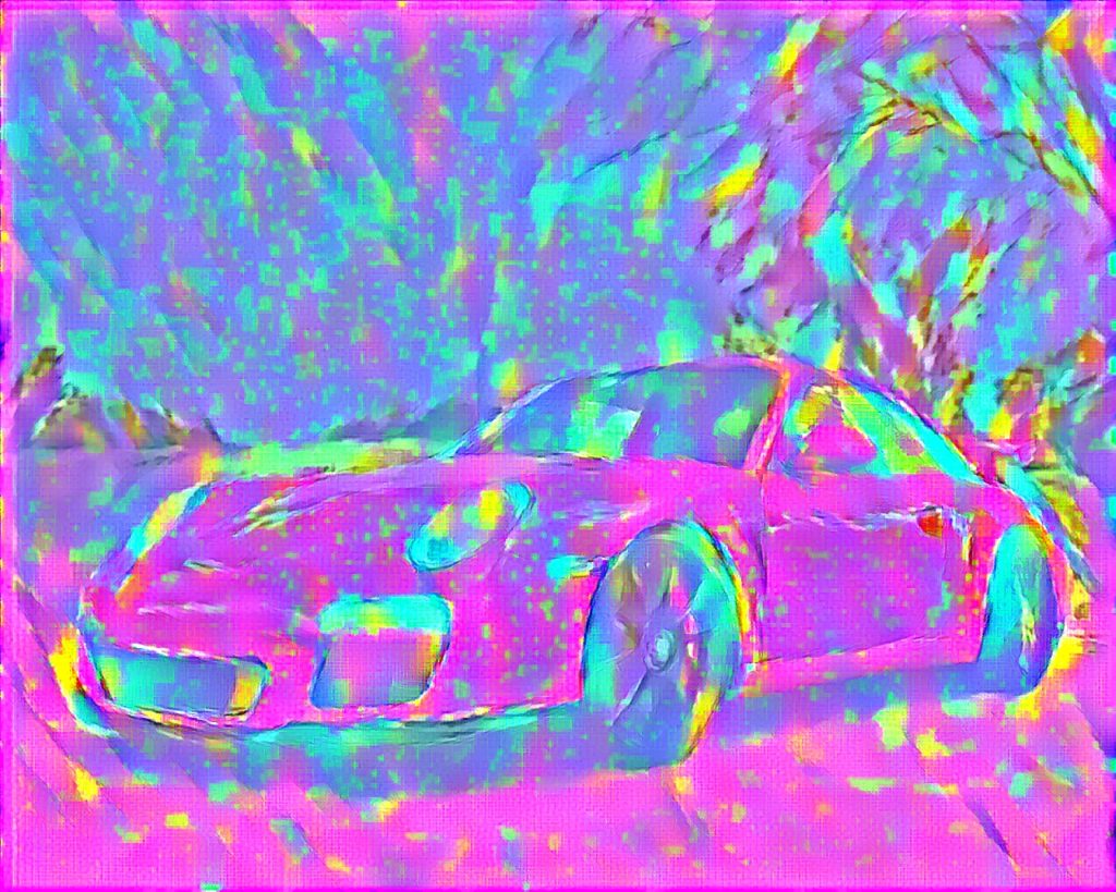 Image of a styled car